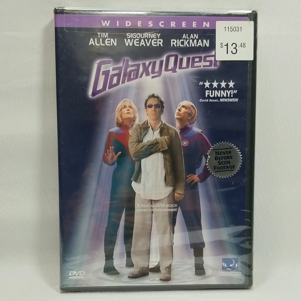 Galaxy Quest DVD 2000 NOS Vtg Sealed Tim Allen Sigourney Weaver Alan Rickman - Image 1 of 4
