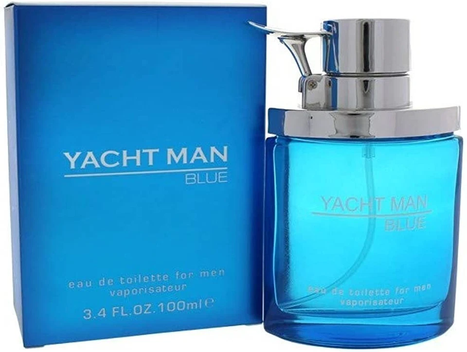 Yacht Man Blue by Myrurgia for Men Eau de Toilette Spray 3.4 oz - image 1 of 1