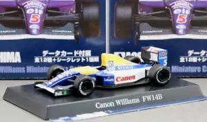 Aoshima 1/64 Williams Formula One Collection Renault F1 92 FW14B No.5 N.Mansell - Picture 1 of 4