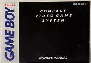 Manuale del proprietario Nintendo Game Boy | SOLO MANUALE, AUTENTICO! M908 - Foto 1 di 3