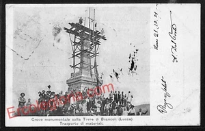 ag6374 - CARTOLINA D'EPOCA - Lucca Città - Torre di Brancoli 1901 - Picture 1 of 1