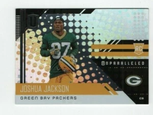 2018 Panini Unparalleled Football ROOKIE JOSHUA JACKSON GREEN BAY PACKERS #252 - Picture 1 of 5