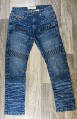 Akademiks Jeanius Mens Jeans Streetwear Denim Size 30x29 Pants - Image 1 of 4