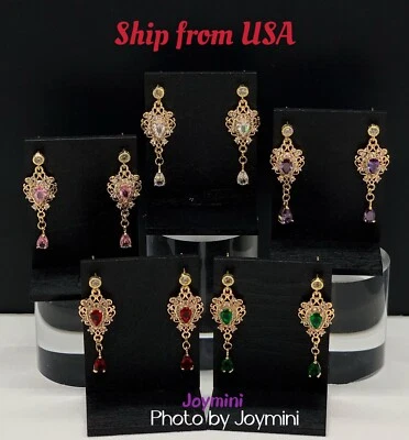 Pendientes para Moda Royalty Integrity Poppy Parker NuFace Muñecas Joyería de Cristal Foto 1 de 2