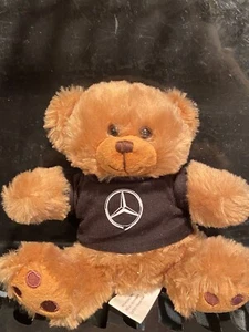 Mini Mercedes Benz 5,5 Zoll Plüschbär mit Mercedes Logo T-Shirt *gebraucht* nnn1 - Bild 1 von 5