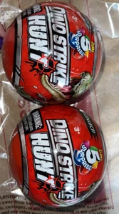 Dino Strike Hunt Lot of 2! Zuru 5 Surprise Mystery Ball! Brand New!! - Picture 1 of 12