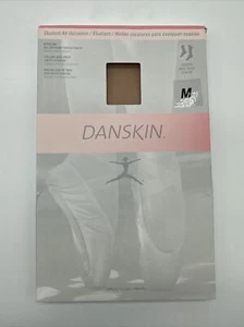 Danskin Student Mädchen Kind Strumpfhose mit Füßen 703 SUNTAN Medium 8-10 Made in USA - Bild 1 von 5