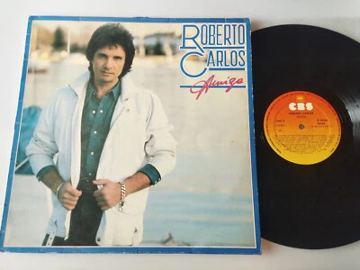 ROBERTO CARLOS Amiga 1982 CBS S25429 First Press - LP vinyl 12 " VG/VG - Image 1 of 4