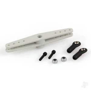 Dubro Full Dual Servo Arm (Hitec / Tower / Hobbico / Command) (1 per package ) - Picture 1 of 1