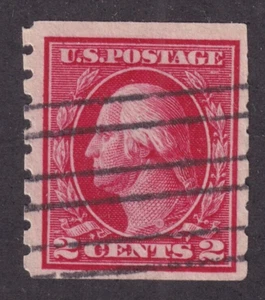 US 1912 SC# 413 2c Coil Perf 8 1/2 Vert USED 2 scans - Imagen 1 de 2