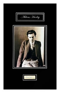 Aldous Huxley Document  Cut Museum Framed Ready to Display - Picture 1 of 3