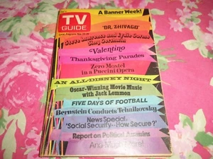 TV Guide Nov 22-28 1975 Banner Week / Football/ Movies/Parades Radnor, PA - Picture 1 of 5