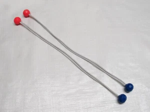 Corbatas de vela bungee con bolas x2 (4 mm x 500 mm fastinadores de vela de retención segura marina) - Imagen 1 de 1