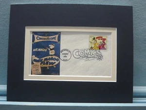 Mr. Magoo & the First Day Cover for the Bringing Up Father stamp  - Picture 1 of 1