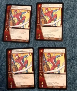 MARVEL VS TCG MSM-071 Boomerang - Fred Myers Common x4 - Picture 1 of 1