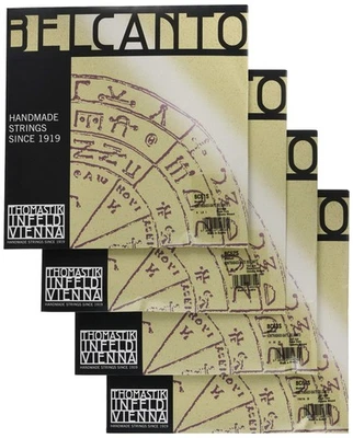 THOMASTIK Belcanto Solo Tuning Doppio Basso Set Corde 3/4 Lega Steel, Metal New - Immagine 1 di 2