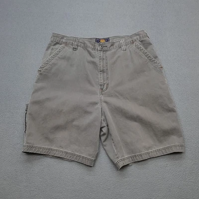 Pantalones Cortos Carga Route 66 Para Hombre Talla 36x9 Gris/Verde Algodón Exterior Senderismo Utilidad Foto 1 de 4