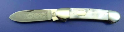 BULLDOG SOLINGEN Bulldog Brand Anno Domini 2000 Schlieper Messer Taschenmesser - Bild 1 von 3