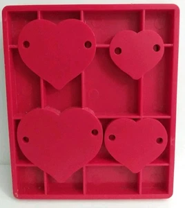 Sizzix Hearts 38-0157 Red Cutting Die Cutter Large Originals Provo Craft - Picture 1 of 3