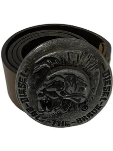 Cintura uomo DIESEL in pelle BRW - Foto 1 di 6