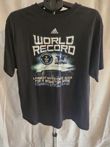 Adidas Guinness World Record All Star Basketball Game 2-14-10 Mens Black... - Picture 1 of 5