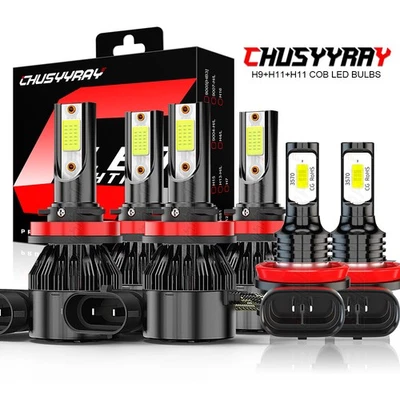 Lâmpadas de neblina FIT Nissan Pathfinder 2017-2020 H11 H11 H11 LED farol Hi-Lo - Imagem 1 de 4