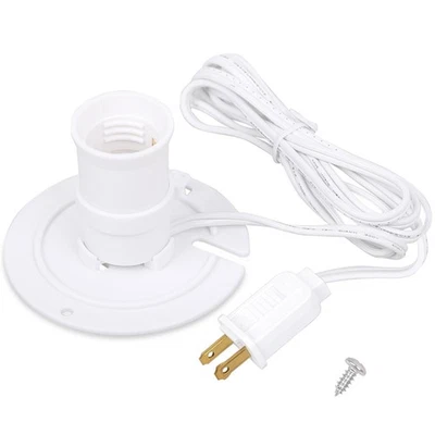 YUBUNT 5ft Blow Mold Light Kit Replacement with E26/E27 Lamp Holder for Holidays