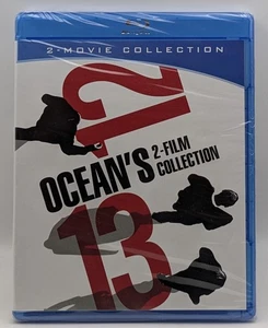 Oceans 12 & Oceans 13 Blu Ray 2 Movie Collection NEW SEALED - Picture 1 of 2