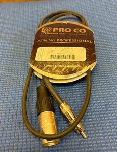 PRO CO PRXM-3 PATCH R/XM 3 FOOT CABLE - Picture 1 of 3