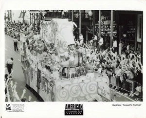 Foto stampa 8x10 VINTAGE - American Chronicles Martedì Grasso Addio alla carne - Foto 1 di 1