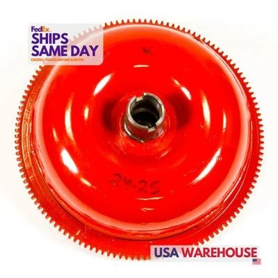 Hughes 24-25, One Red Steel Torque Converter 2500 Stall Series Mopar 727 Perform - Image 1 of 4