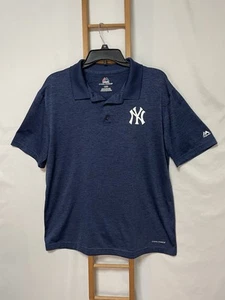 New York NY Yankees Majestic Cool Base Polo Para Hombre Talla L Yankees MLB Logo - Imagen 1 de 7