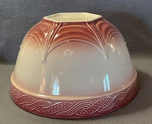 Longaberger ACO American Craft Original Keramik große Rührschüssel rot 11" breit USA - Bild 1 von 24