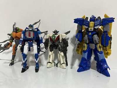 Lote de 4 Transformers: Wheeljack, Tarantulasus, Sideburn y Sentinel Prime Foto 1 de 4