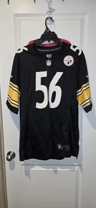 Nike NFL Pittsburg Steelers 56 LaMarr Woodley Jersey Size L - Picture 1 of 2