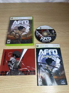Afro Samurai (Microsoft Xbox 360, 2009) Cleaned CIB Tested Works Fast Ship READ! - Picture 1 of 22