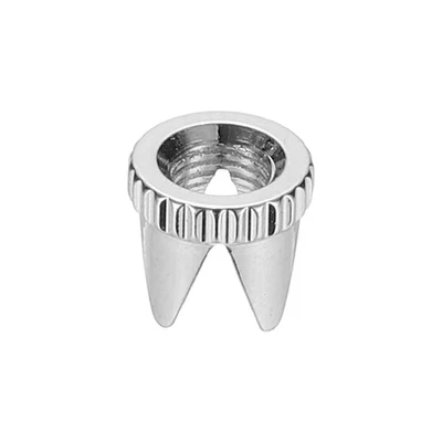 Air Brush Needle Caps, Needle Dust Caps Cover Replacement, Crown Style Foto 1 de 4