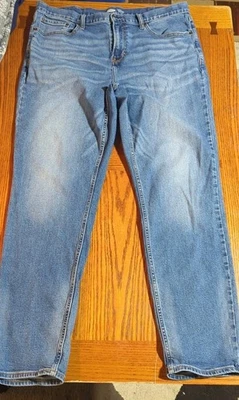 Old Navy Jeans Mens 38x34 Blue Athletic Taper Built In Flex Denim  - Image 1 of 4