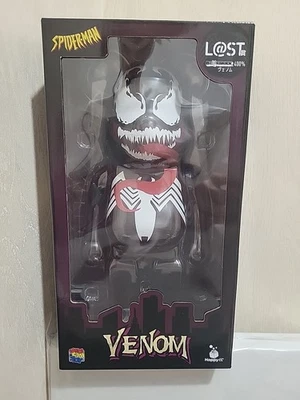 Bearbrick Venom Spider-Man 400% Happy Kuji Be@rbrick Medicom - Image 1 of 2