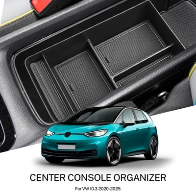 For VW ID.3 Cupra Born 2020-25 Central Armrest Storage Box Organizer Pallet Tray - Image 1 of 4
