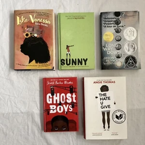 Young Adult Book Lot Black Experience Set Of 5 Black Authors African Amer Novels - Picture 1 of 5