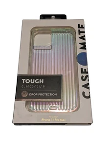 Case Mate iPhone 11 Pro Max Hülle - Tough Groove - Iridescent - Bild 1 von 3