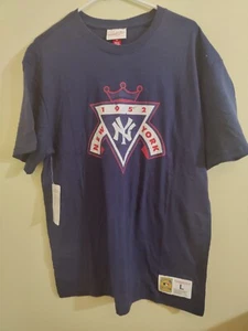 Mitchell & Ness New York Yankees T-shirt Championship 1952 Large NWT MSRP $40 - Picture 1 of 6