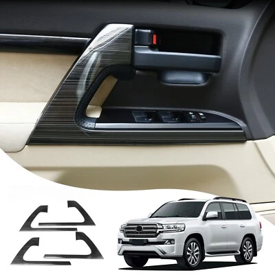 Accesorios de cubierta de manija interior para puerta de coche Toyota Land Cruiser 200 2008-2021 Foto 1 de 4