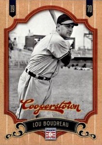 2012 Panini Cooperstown #90 Lou Boudreau Cleveland Indians HOF