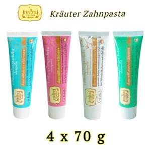 4 x 70g - Pasta de dientes de hierbas tepthai - Concentrada, natural | Elegir sabor - Imagen 1 de 37