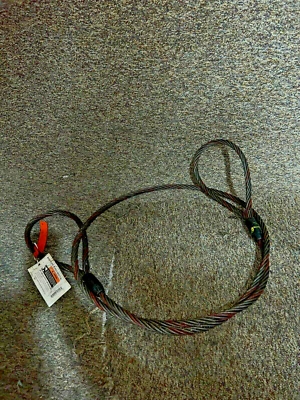 OEM Lift-All 58Eex10 Sling Wire Rope,10 Ft L,Vert Cap 7800 Lb