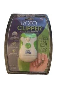 Cortaúñas Eléctrico Roto Clipper COMO SE VE EN TV NUEVO Recortar y Limar Uñas NUEVO - Imagen 1 de 2