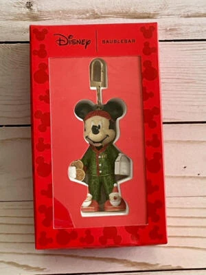 BaubleBar Disney Mickey Mouse PJ's LA NOCHE ANTES DE NAVIDAD Bolso Dije Llavero Foto 1 de 4