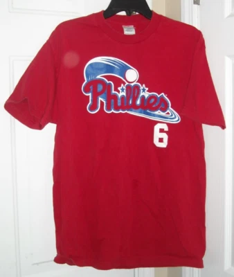Ryan Howard #6 Philadelphia Phillies Red Player Tshirt Mens Large, MLB - Image 1 of 4